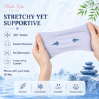HaloKim Seamless thin-strapped bra, soft and skin-friendly, lightweight and breathable, with comfortable support without underwire.