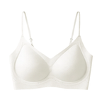 HaloKim Seamless thin-strapped bra, soft and skin-friendly, lightweight and breathable, with comfortable support without underwire.
