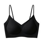 HaloKim Seamless thin-strapped bra, soft and skin-friendly, lightweight and breathable, with comfortable support without underwire.